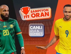 Lemina’lı Gabon, Kamerun karşısında! Afrika Uluslar Kupası’nın heyecanı canlı yayın, canlı sohbet, Şampiyon Oranlar ile Misli’de