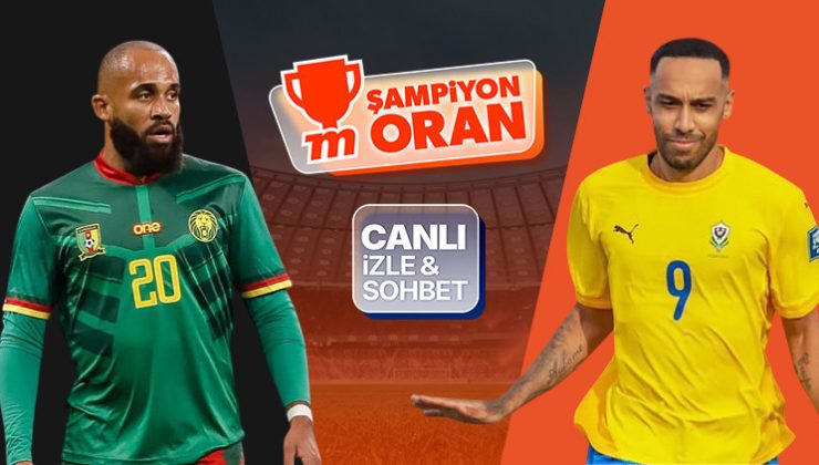 Lemina’lı Gabon, Kamerun karşısında! Afrika Uluslar Kupası’nın heyecanı canlı yayın, canlı sohbet, Şampiyon Oranlar ile Misli’de