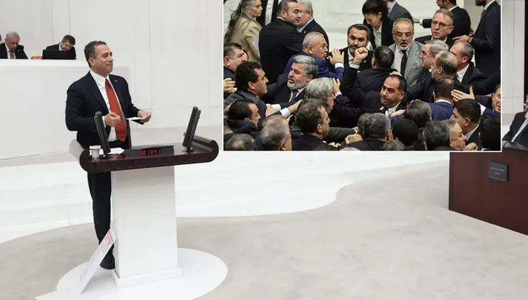 Meclis’teki yumruklu kavga sonrası CHP’den özür