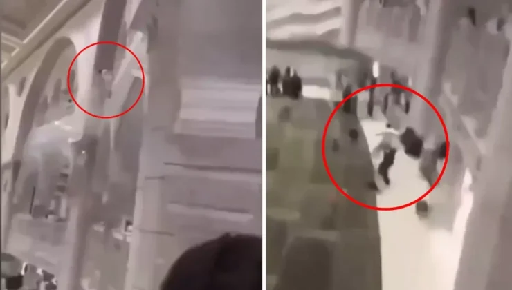 Mescid-i Haram’da korkunç olay! Kendini adeta kalkan yaptı