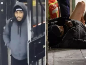 Metroda infial yaratan olay! Uyuyan adamı ateşe verip kaçtı