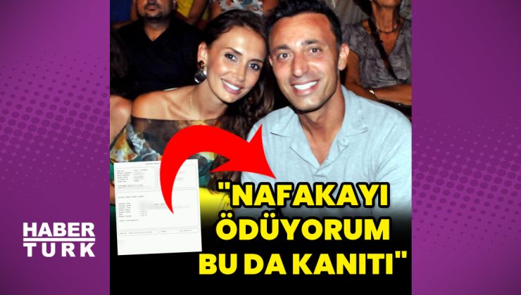 Mustafa Sandal’dan nafaka dekontu