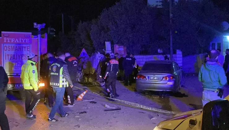 Osmaniye’de üç araç çarpıştı: Ölü ve yaralılar var