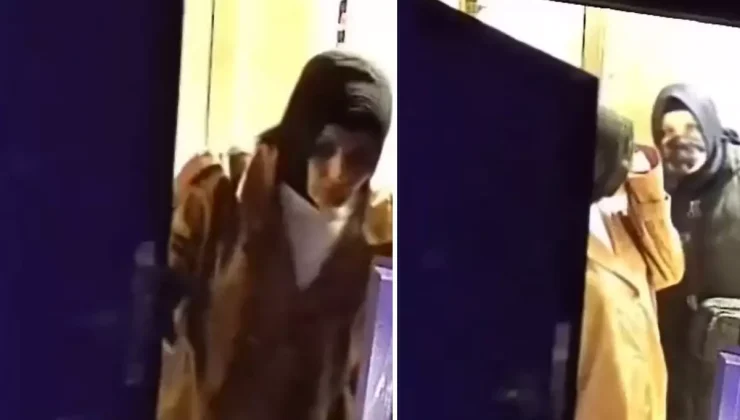 Pes dedirten görüntü: Kamera bile yaptıkları rezilliğe engel olamadı