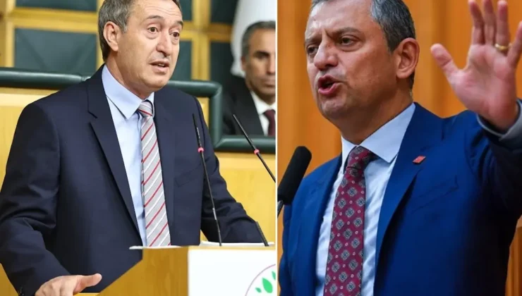 "Cellat" gerilimi tırmanıyor! Tuncer Bakırhan’dan Özel’e sert yanıt