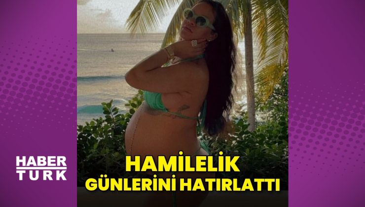 Rihanna, üçüncü hamilelik günlerini hatırlattı