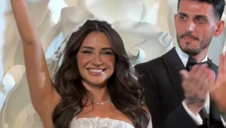 Samet Akaydın ile Hazal Çağlar evlendi