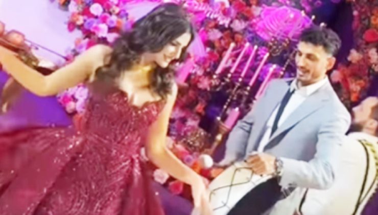 Samet Akaydın ve Hazal Çağlar, kına gecesi düzenledi