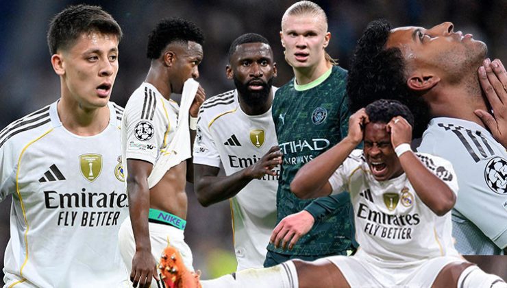 Şampiyonlar Ligi’nde tarihi gece! Arda Güler’in yedek başladığı maçta Real Madrid Manchester City’e yenildi, İspanyol manşetleri patladı: Kırmızı alarm!