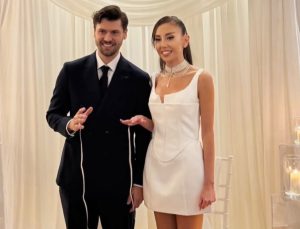 Serhan Onat ile Merve Küsmenoğlu nişanlandı