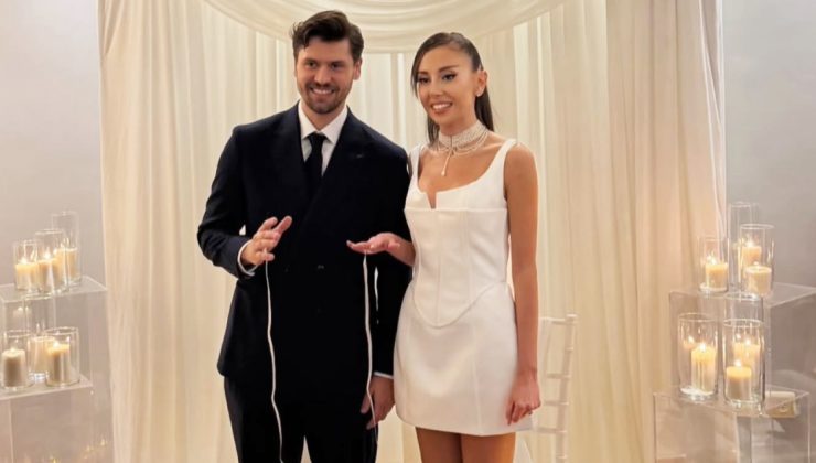 Serhan Onat ile Merve Küsmenoğlu nişanlandı