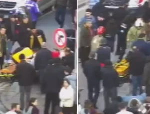 Şişli’de otomobil yayaların arasına daldı; 5 yaralı