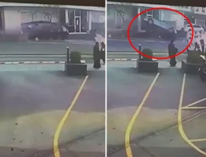 Şişli’deki kaza anı saniye saniye kamerada