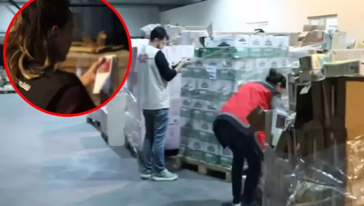 Son kullanma tarihi geçmiş ürünlere yeni etiket basarken yakalandılar