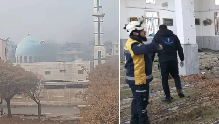 Suriye’de bir camide patlama! Çok sayıda ölü ve yaralı var