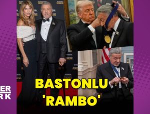 Sylvester Stallone, Donald Trump’tan onur madalyası almaya bastonla gitti