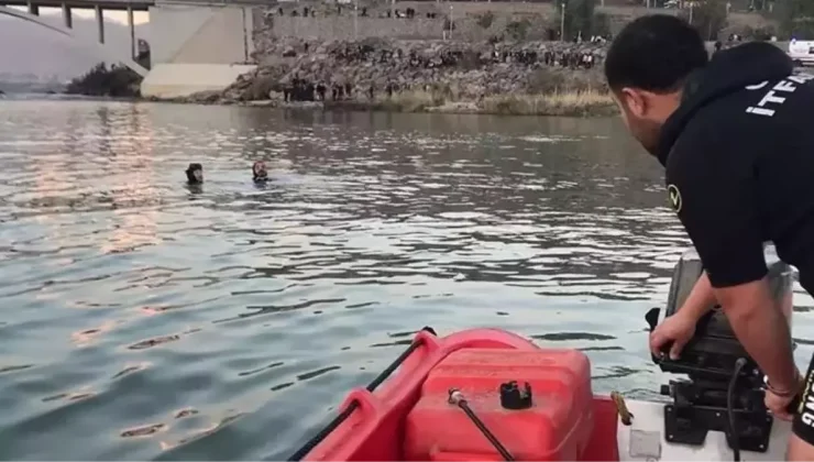 Terliğini almak isterken Dicle Nehri’ne düşen Ahmet’i arama çalışması başlatıldı
