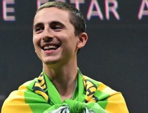 Timothee Chalamet, Leonardo DiCaprio’nun komik mesajını açıkladı