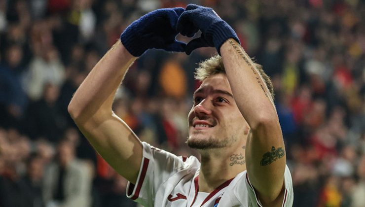 Trabzonspor’da son haftaların golcüsü Muçi