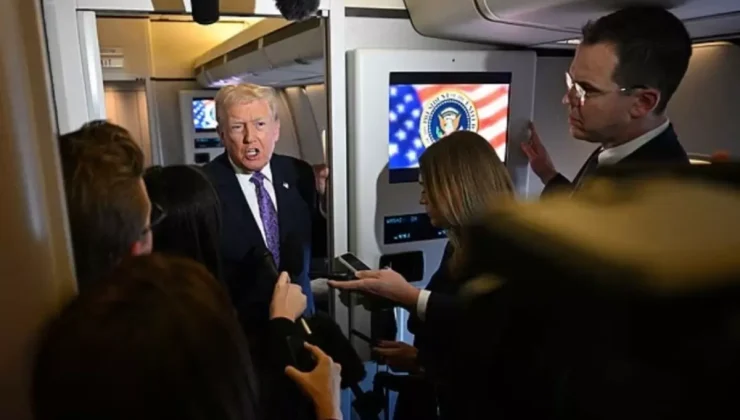 Trump MR sorularına sinirlenip muhabire ağır şekilde hakaret etti