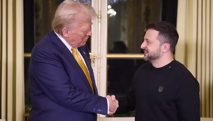 Trump ve Zelensky, Mar-a-Lago’da biraraya geldi