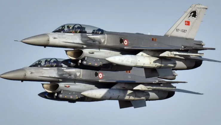Türk F-16’ları, Karadeniz’de İHA düşürdü