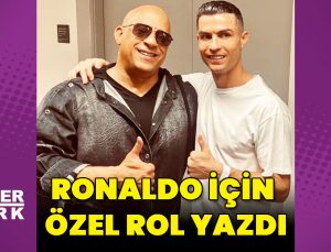 Vin Diesel, Cristiano Ronaldo için özel rol yazdı