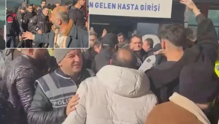 Yakalanan DEAŞ’lılara öfke seli! Halk hastaneyi ablukaya aldı