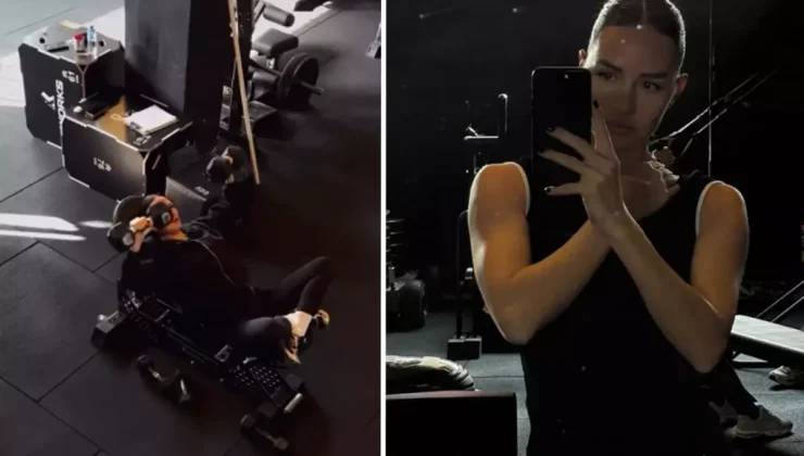 Yasemin Ergene’den sosyal medyayı sallayan spor pozları