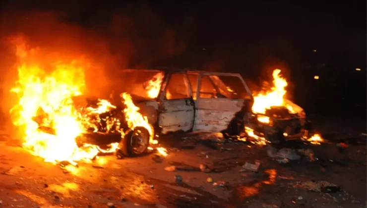 Yola döşenen mayınlar patladı! Otomobildeki 9 kişi feci şekilde can verdi