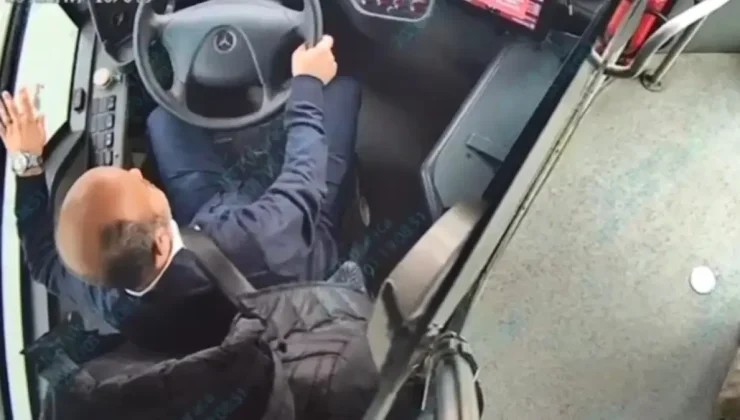 15 Temmuz Şehitler Köprüsü’nde motosikletliler lodosta ilerlemekte güçlük çekti; İETT otobüsü eşlik etti