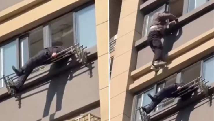 15. kattan düştü, çamaşır askısına takıldı: Çin’de mucizevi kurtuluş