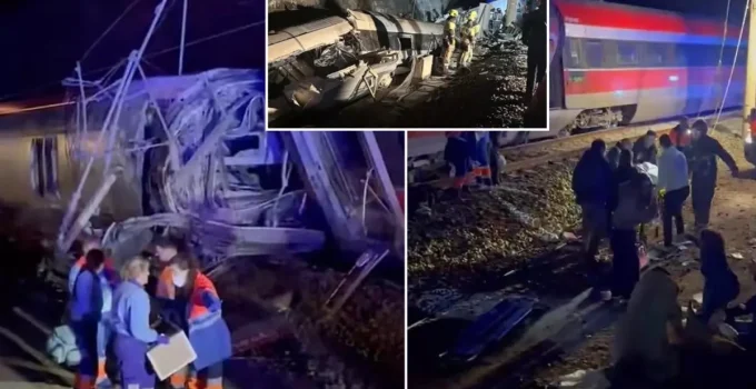 2 hızlı tren raydan çıktı! En az 24 kişi öldü, onlarca kişi yaralandı