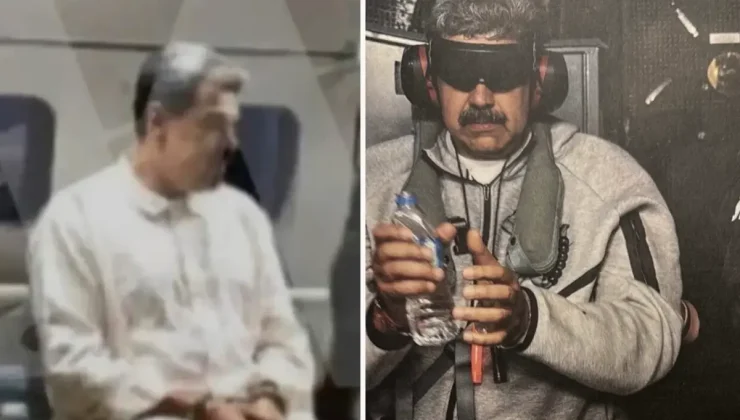 ABD savaş gemisindeki Maduro’dan ilk fotoğraf