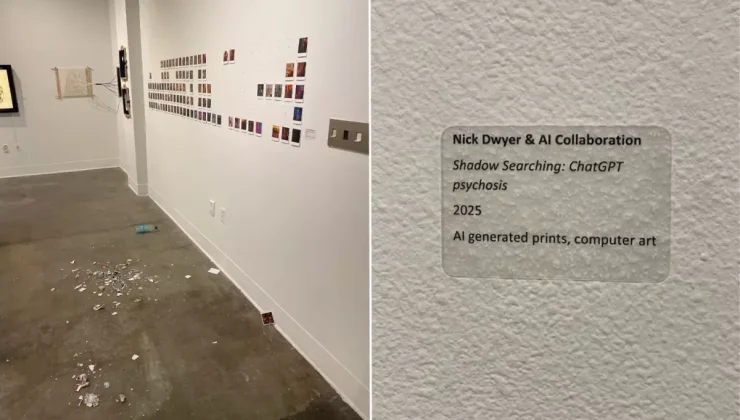 ABD’de ilginç protesto: Yapay zeka eserini yedi, tutuklandı