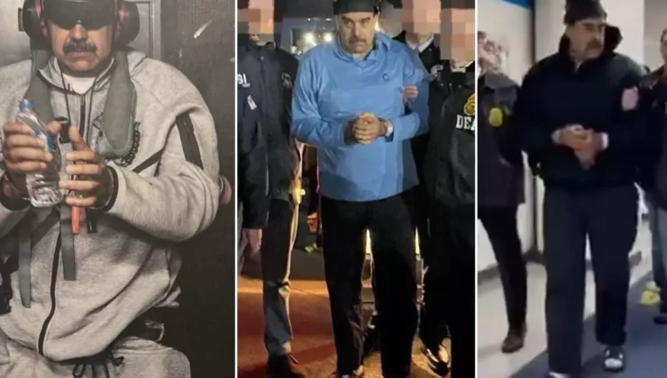 ABD’nin kaçırdığı Maduro’nun 3 farklı kıyafetle görüntülenmesi dikkat çekti