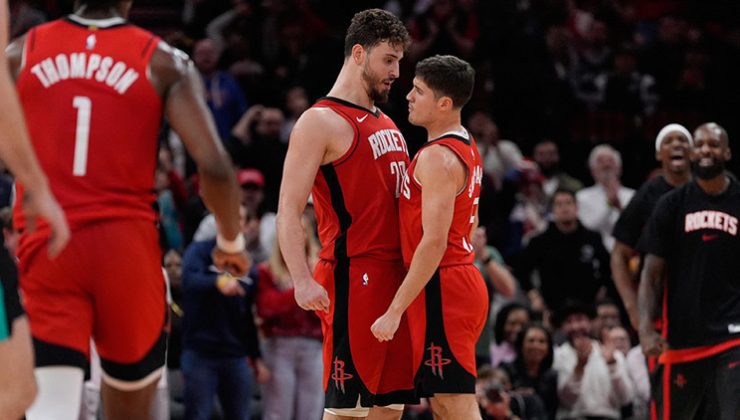 Alperen Şengün ‘triple-double’ın eşiğinden döndü