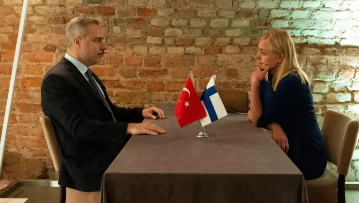 Bakan Fidan ile Finlandiyalı mevkidaşının görüşmesine damga vuran kare