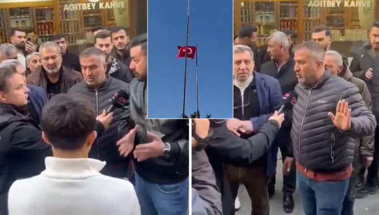 Bayrak indirme olayı sonrası ayağa kalkan ilçe: Bize mal etmesinler