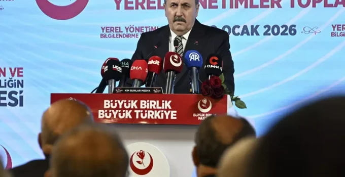 BBP Genel Başkanı Destici’den çok konuşulan öneri