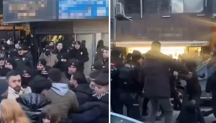 Bir şehrimizi karıştıran esnaf! Dükkanın önü savaş alanına döndü