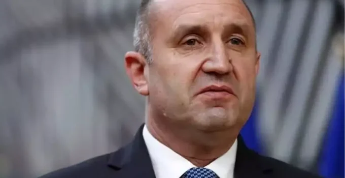 Bulgaristan Cumhurbaşkanı Rumen Radev istifa etti
