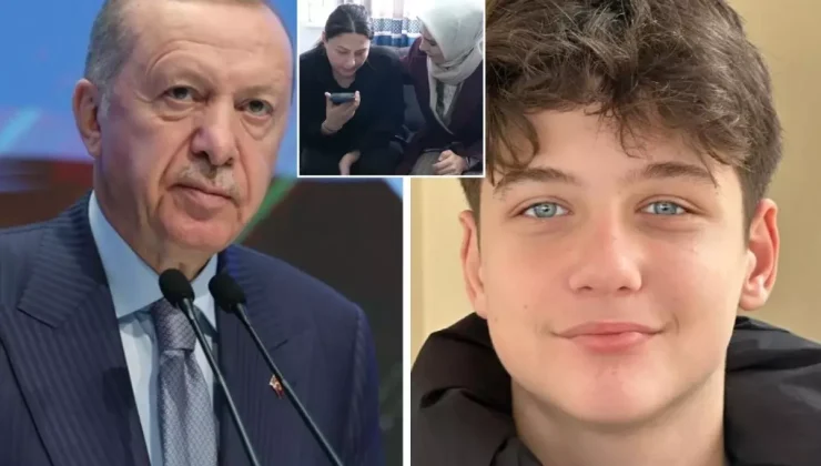 Cumhurbaşkanı Erdoğan, bıçaklanarak öldürülen Atlas’ın annesiyle telefonda görüştü