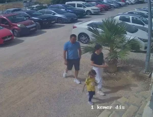 Dekoratif kemerin altında kalan çiftin öldüğü olaya ilişkin yeni görüntüler ortaya çıktı