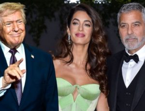 Donald Trump’tan George Clooney’ye: O hiçbir zaman bir yıldız olmadı