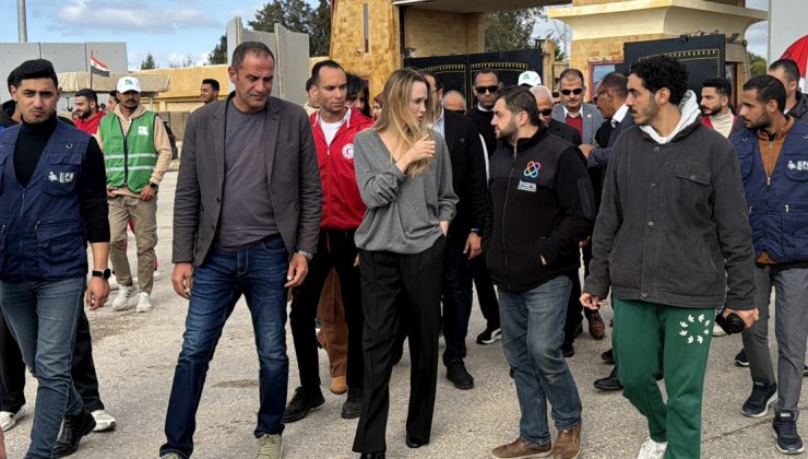 Dünyaca ünlü oyuncu Angelina Jolie’den Gazze’ye yardım çağrısı