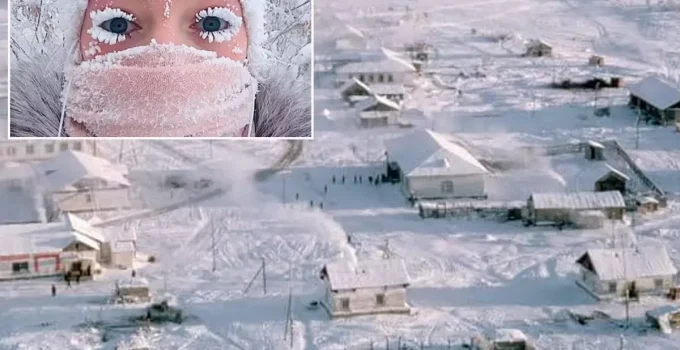 Dünyanın en soğuk yeri Oymyakon’da eksi 71’de yaşam mücadelesi