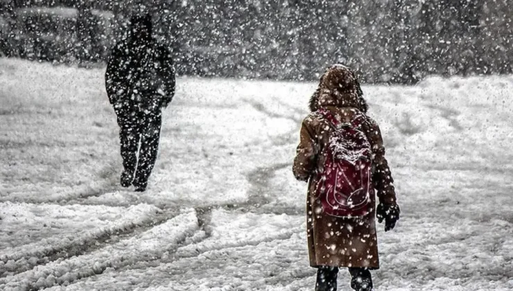 Eğitime kar engeli! Çok sayıda ilde okullar tatil edildi