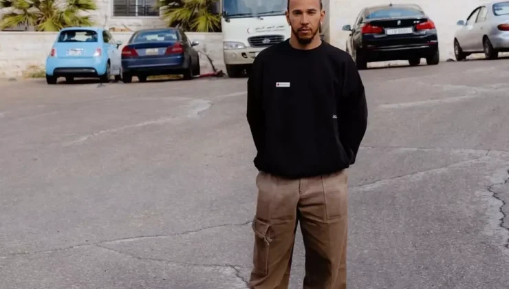 Gazze halkını destekleyen Lewis Hamilton’dan anlamlı hareket