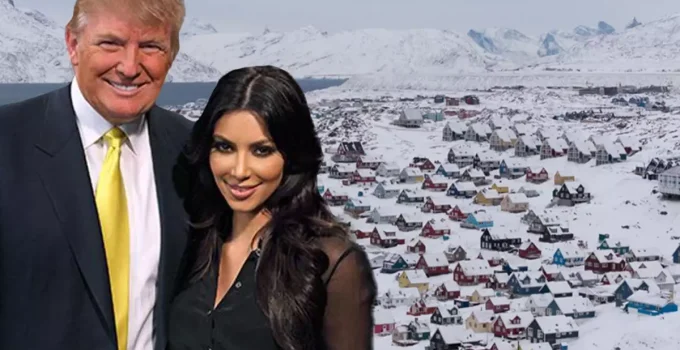 Grönland’dan Trump’a Kardashian’lı gönderme: Yapay göğüslere pek değer vermiyoruz